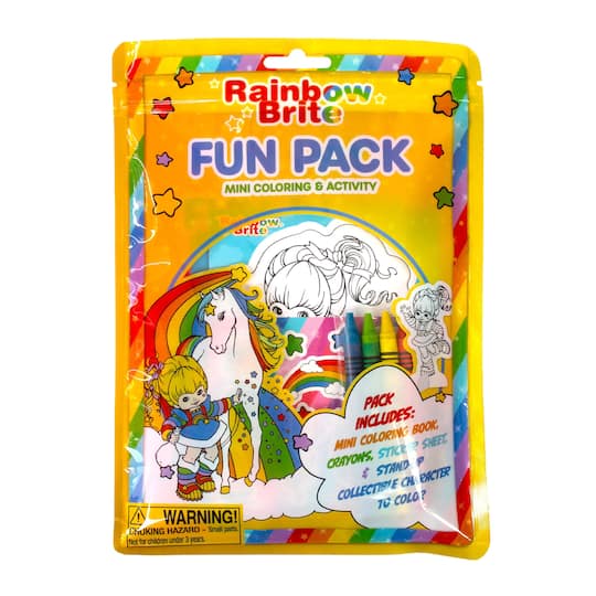 Crown Jewlz; Rainbow Brite Mini Coloring & Activity Fun Pack; Category:Activity Books; Image:1